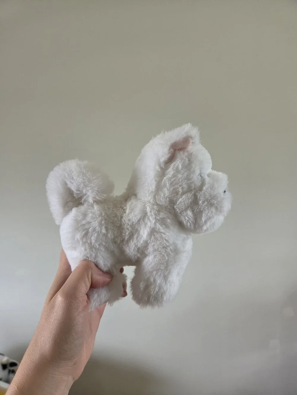 American Girl Coconut the Dog White Westie Plush Stuffed Animal West Highland Te